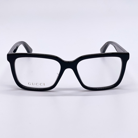 NEW GUCCI GG0160O 001 EYEGLASSES GUCCI GG01600 BLACK EYEWEAR - Picture 4 of 14